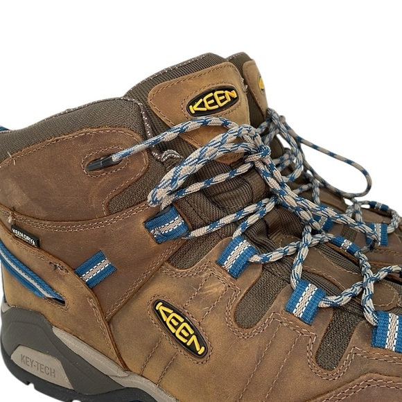 KEEN Men's Brown Leather Utility Hiking Boots Composite Toe Size 13EE Extra Wide - Picture 11 of 11